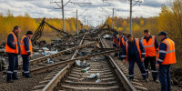 В Орловской области на железнодорожных путях прогремел мощный взрыв. Есть погибшие и пострадавшие. - Уездный город